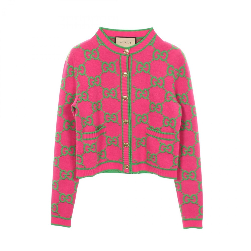 Gucci Gg Pattern Cardigan Knitwear #328479G68B